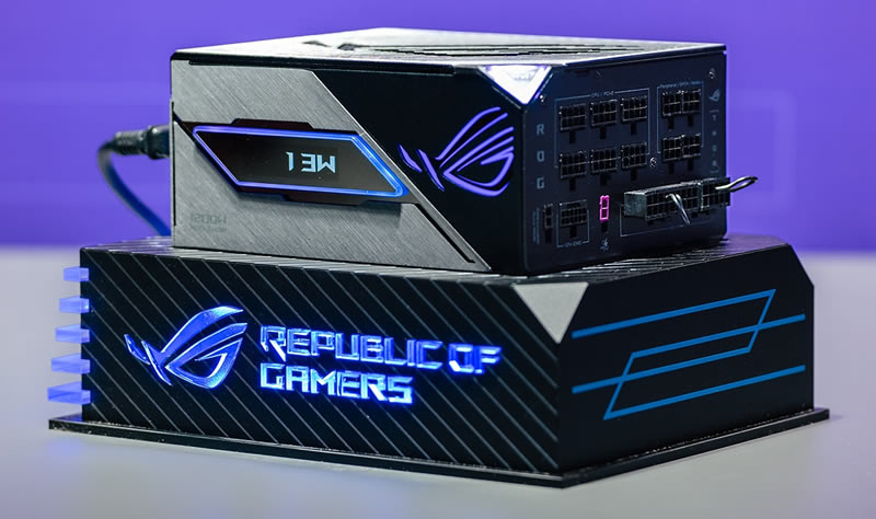 ASUS представила на Gamescom блоки питания для ПК на основе нитрида галлия