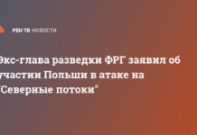 Экс-глава разведки ФРГ заявил об участии Польши в атаке на «Северные потоки»