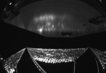 NASA опубликовало первый снимок развёрнутого в космосе солнечного паруса