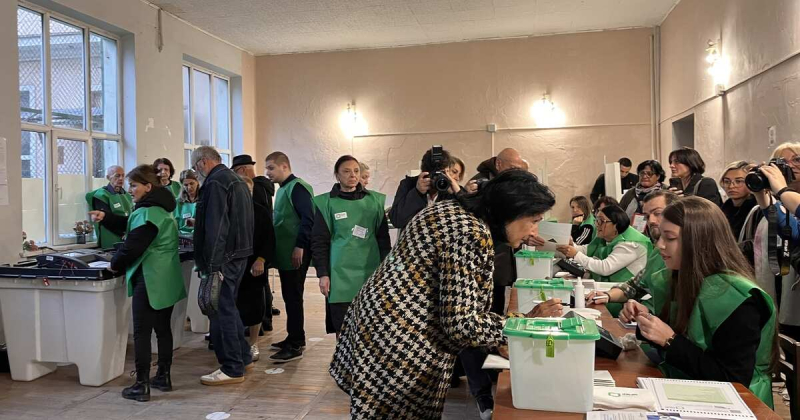 Определить политический курс: как проходят парламентские выборы в Грузии