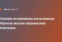 Поляки возмущены роскошным образом жизни украинских беженцев