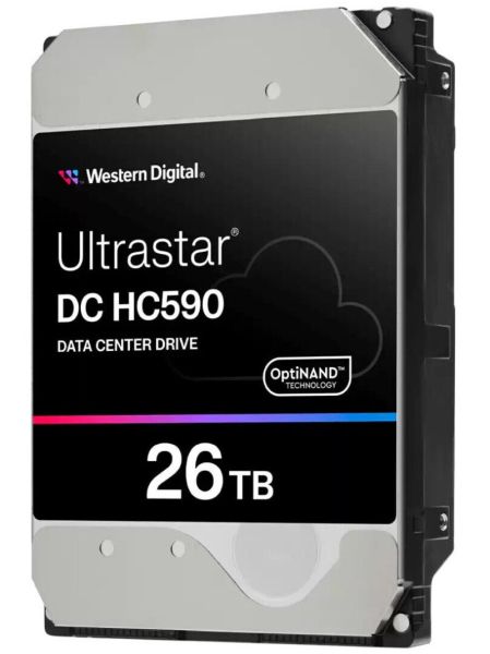 WD представила самые ёмкие жёсткие диски в мире — 32 Тбайт с UltraSMR и 26 Тбайт с CMR